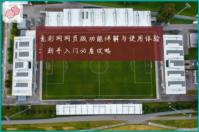 竞彩网网页版功能详解与使用体验：新手入门必看攻略